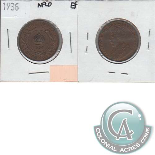 1913 Newfoundland 1-cent Very Good (VG8)