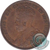 1913 Newfoundland 1-cent VG-F (VG-10)