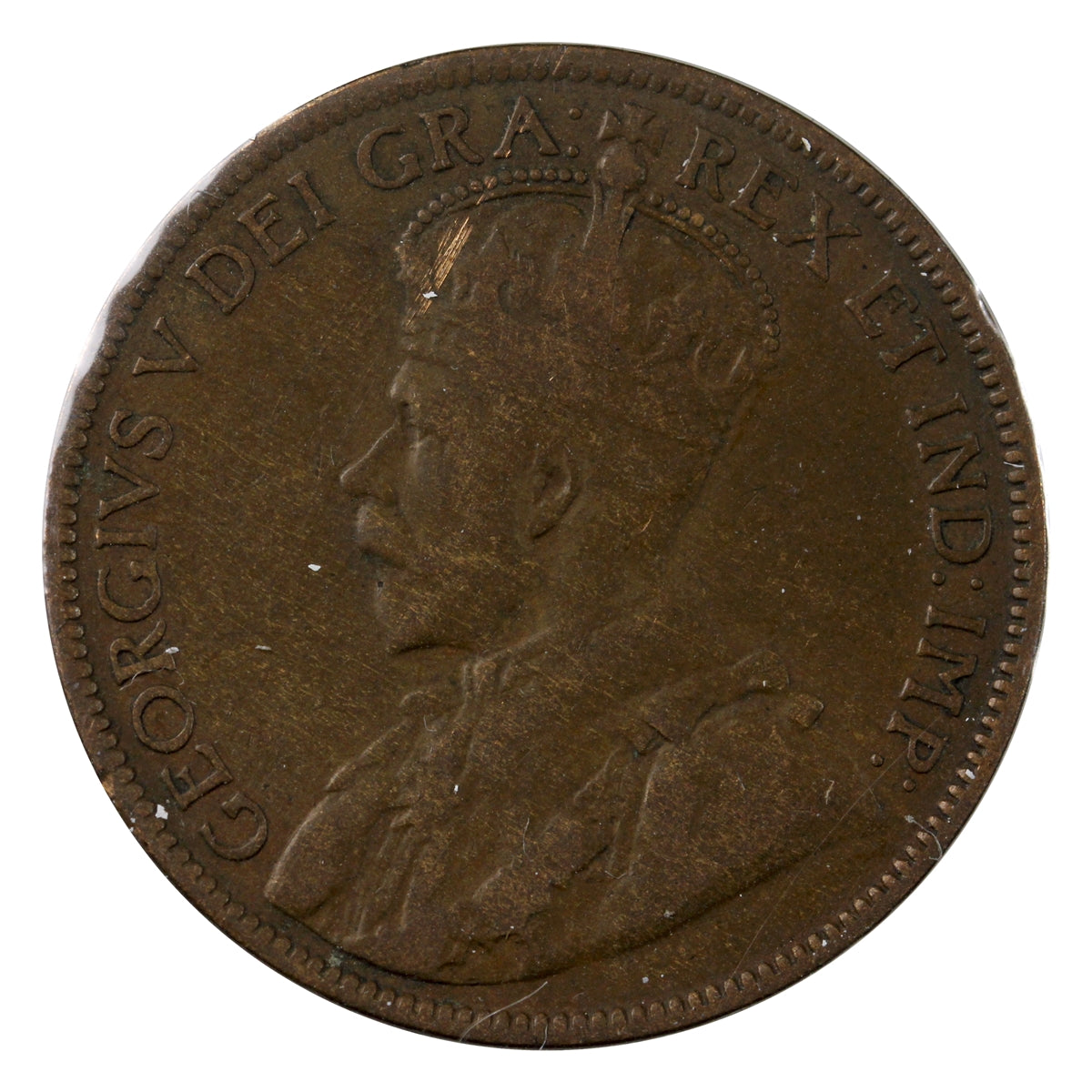 1919C Newfoundland 1-cent Fine (F12)