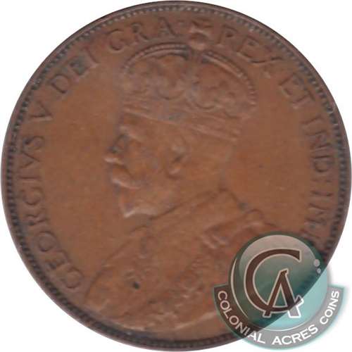 1920C Newfoundland 1-cent VF-EF (VF30)