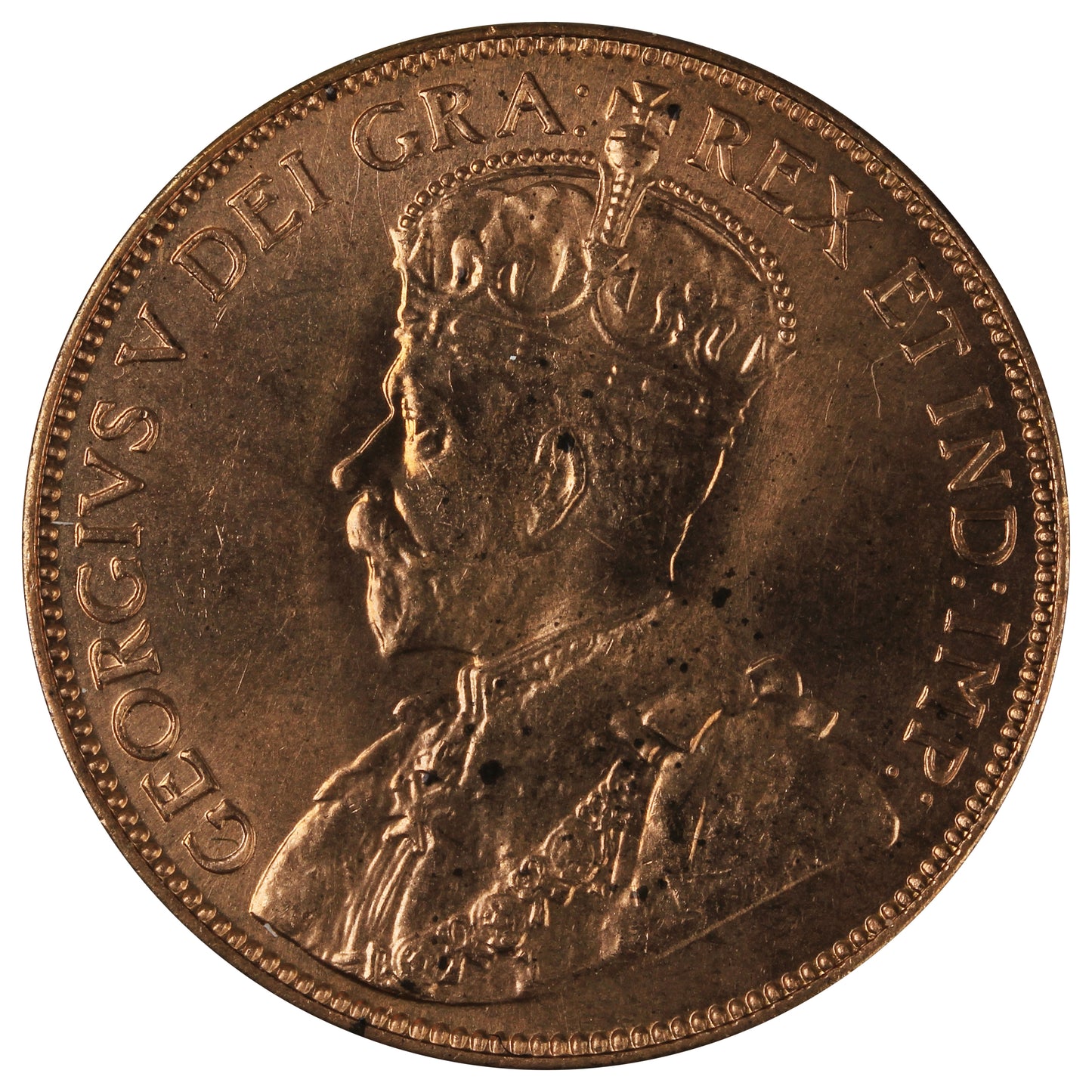 1936 Newfoundland 1-cent Brilliant Uncirculated (MS63) $