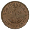 1938 Newfoundland 1-cent Almost Uncirculated (AU50)