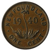 1940 Newfoundland 1-cent EF-AU (EF45)