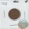 1940 Newfoundland 1-cent Very Fine (VF20)