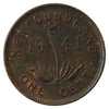 1941C Newfoundland 1-cent AU-UNC (AU55)