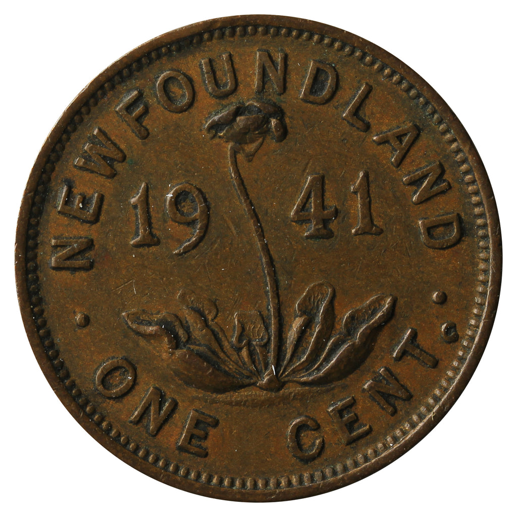 1941C Newfoundland 1-cent VF-EF (VF30)