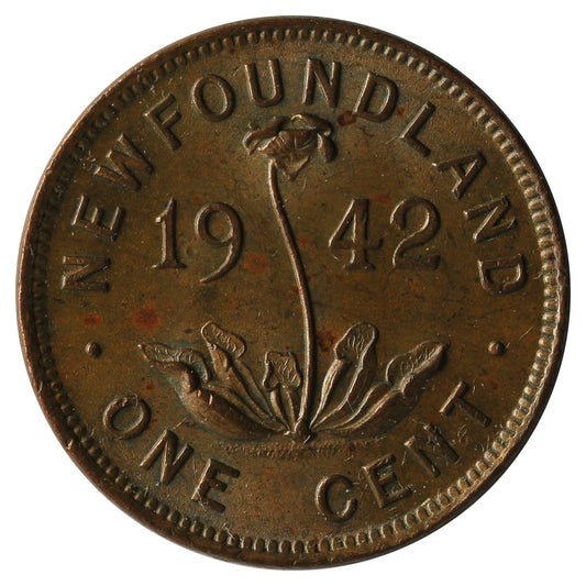 1942 Newfoundland 1-cent UNC+ (MS-62) $