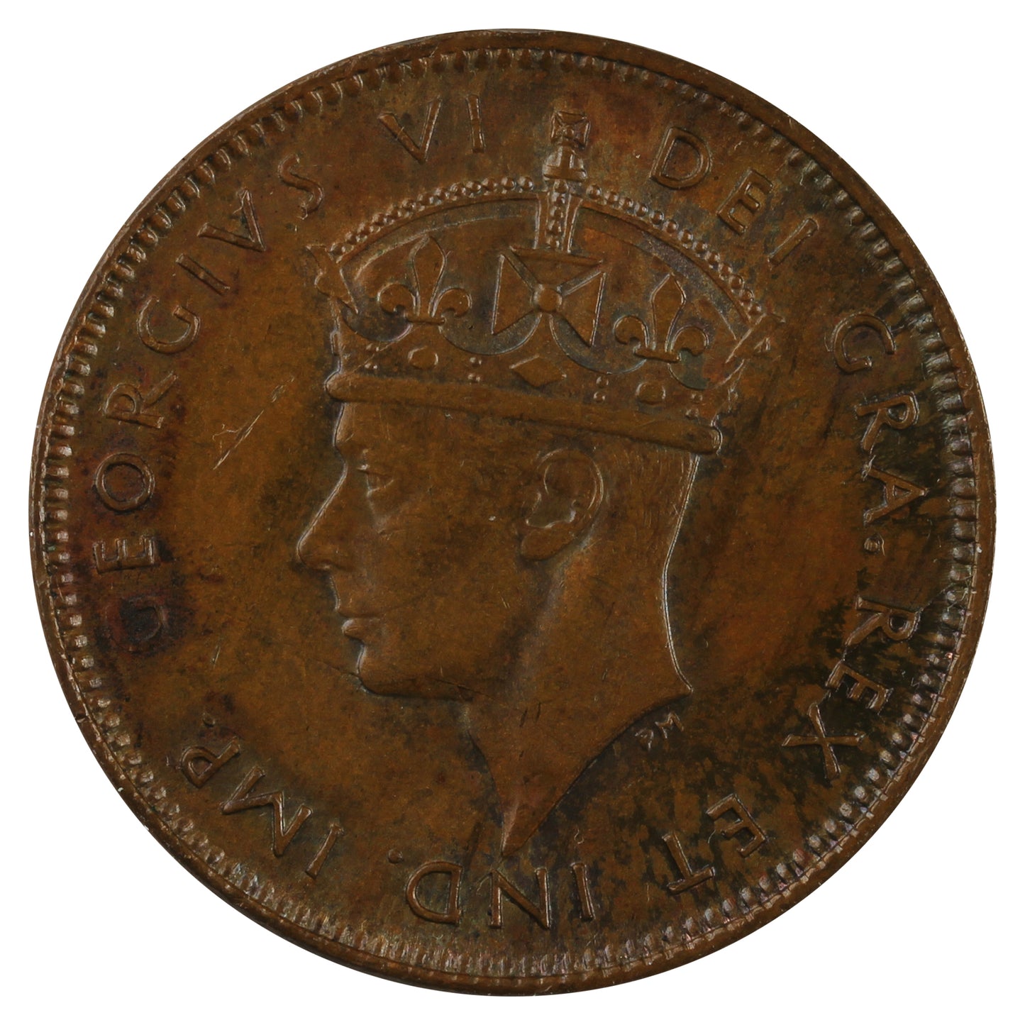 1943C Newfoundland 1-cent UNC+ (MS-62)