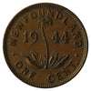 1944C Newfoundland 1-cent Very Fine (VF20)