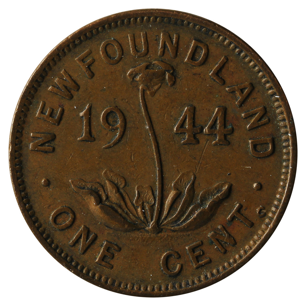 1944C Newfoundland 1-cent Very Fine (VF20)