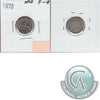 1870 Newfoundland 5-cents F-VF (F15) $