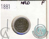 1881 Newfoundland 5-cents Fine (F12) $