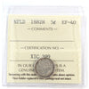 1882H Newfoundland 5-cents ICCS Certified EF40