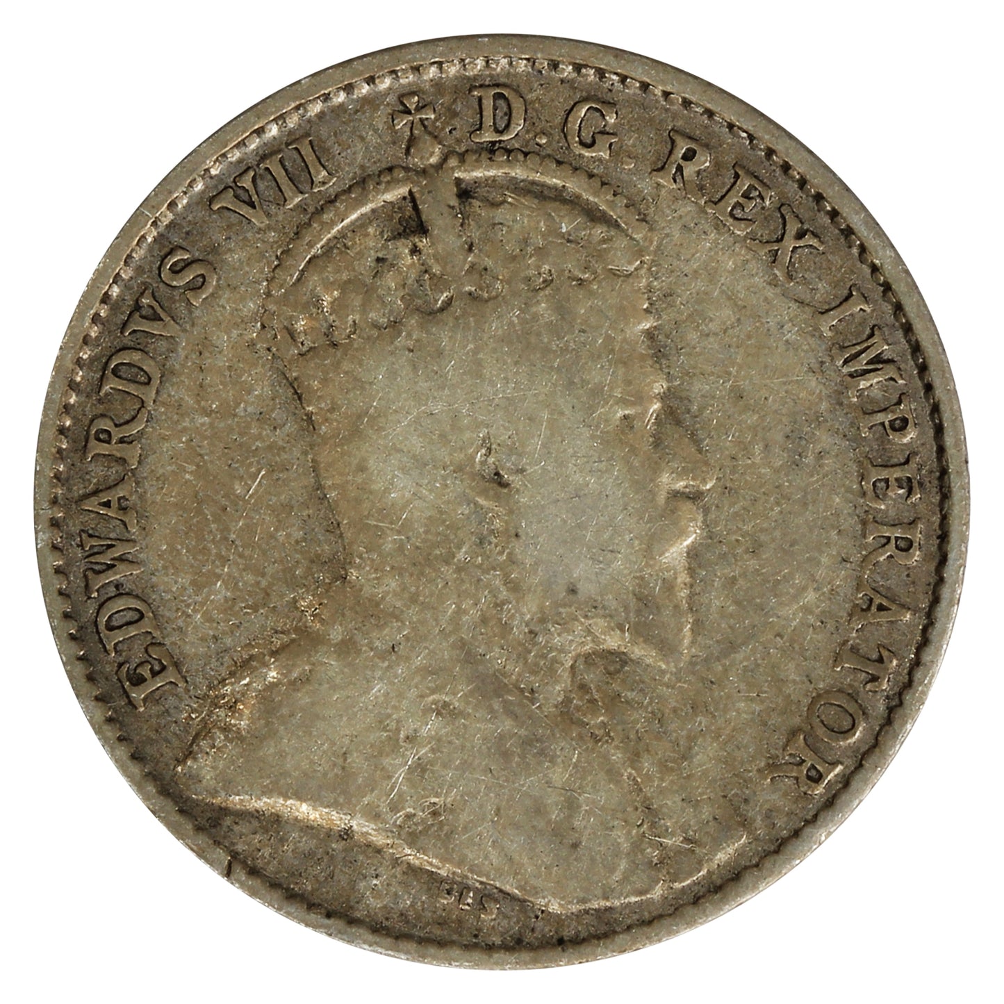 1908 Newfoundland 5-cents Very Good (VG8)