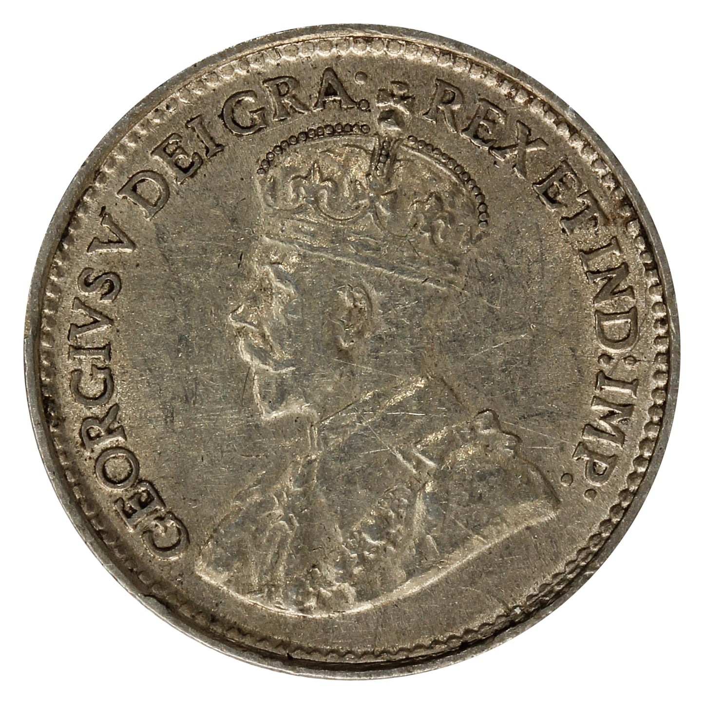 1929 Newfoundland 5-cents Extra Fine (EF40)