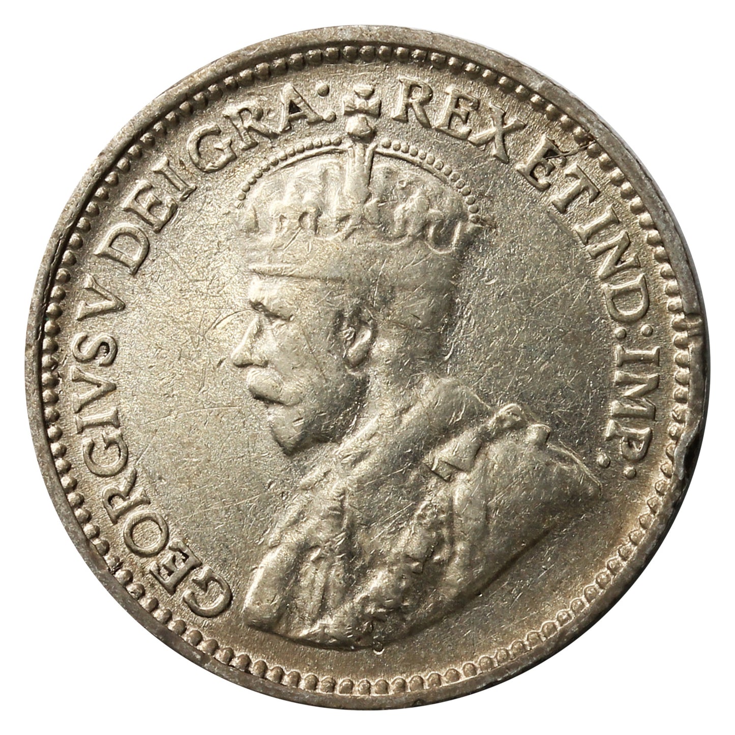 1929 Newfoundland 5-cents Fine (F12)