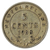 1938 Newfoundland 5-cents F-VF (F15)