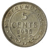 1938 Newfoundland 5-cents Very Fine (VF20)