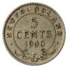 1940C Newfoundland 5-cents F-VF (F15)