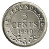 1940C Newfoundland 5-cents Very Fine (VF20)