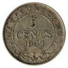 1941C Newfoundland 5-cents VF-EF (VF30)