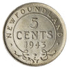 1943C Newfoundland 5-cents VF-EF (VF30)