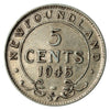 1945C Newfoundland 5-cents Very Fine (VF20)