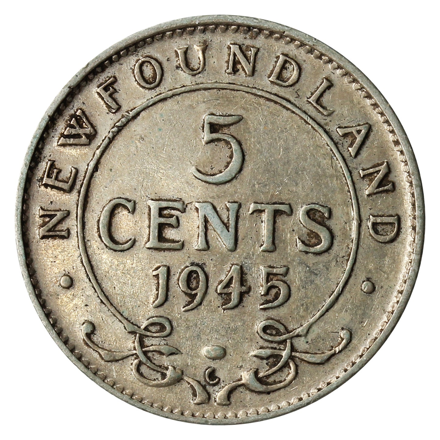 1945C Newfoundland 5-cents Very Fine (VF20)