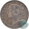 1865 Newfoundland 10-cents Fine (F12) $