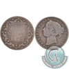 1865 Newfoundland 10-cents Good (G4)
