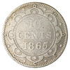 1865 Newfoundland 10-cents VG-F (VG10) $