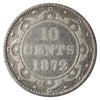 1872H Newfoundland 10-cents Good (G4)