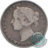 1872H Newfoundland 10-cents Very Good (VG8)