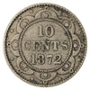 1872H Newfoundland 10-cents VG-F (VG10)