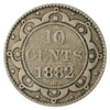 1882H Newfoundland 10-cents Very Good (VG8) $