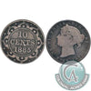 1885 Newfoundland 10-cents Good (G4) $