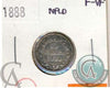 1888 Newfoundland 10-cents F-VF (F15) $