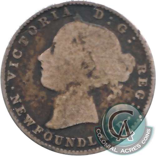 1888 Newfoundland 10-cents G-VG (G6) $