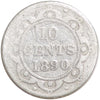 1890 Newfoundland 10-cents About Good (AG3)