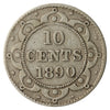 1890 Newfoundland 10-cents G-VG (G6)