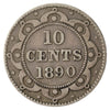 1890 Newfoundland 10-cents Very Good (VG8)