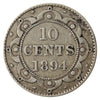 1894 Newfoundland 10-cents F-VF (F15)