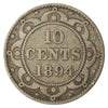 1894 Newfoundland 10-cents G-VG (G6)