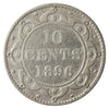 1896 Newfoundland 10-cents Good (G4)