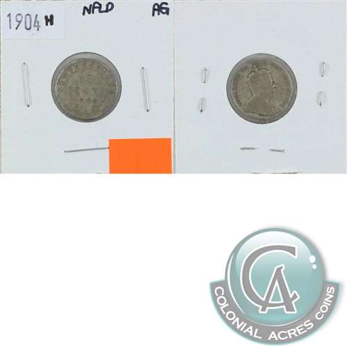 1904H Newfoundland 10-cents About Good (AG3)