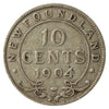 1904H Newfoundland 10-cents G-VG (G6)