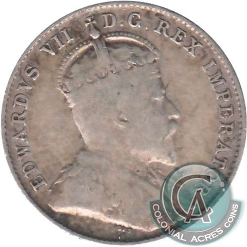 1904H Newfoundland 10-cents VG-F (VG10)