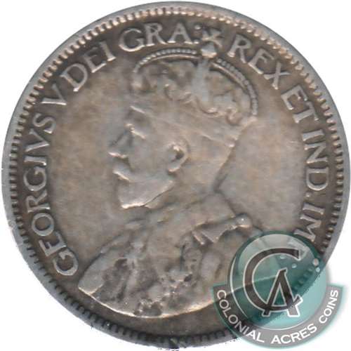 1912 Newfoundland 10-cents F-VF (F15)