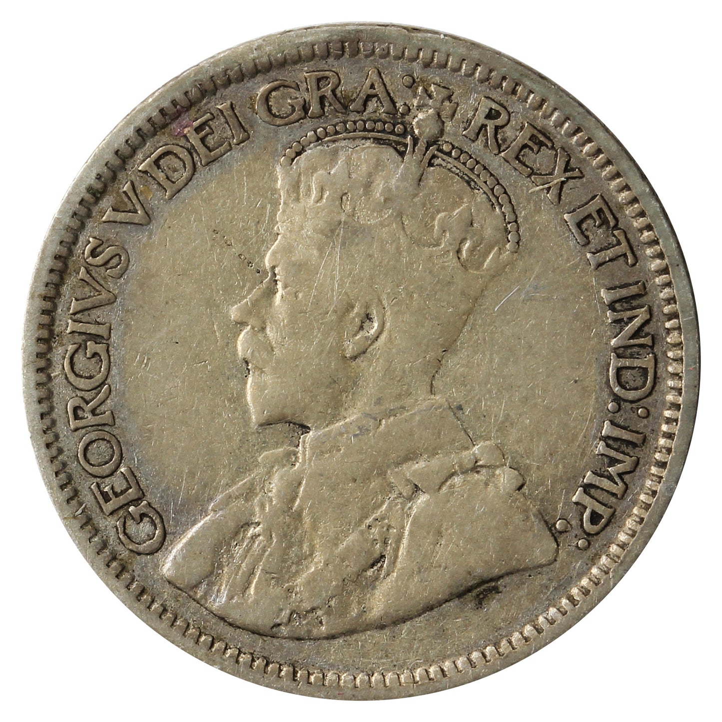 1917C Newfoundland 10-cents Fine (F12)