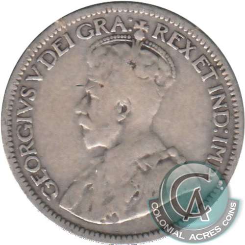 1917C Newfoundland 10-cents G-VG (G6)